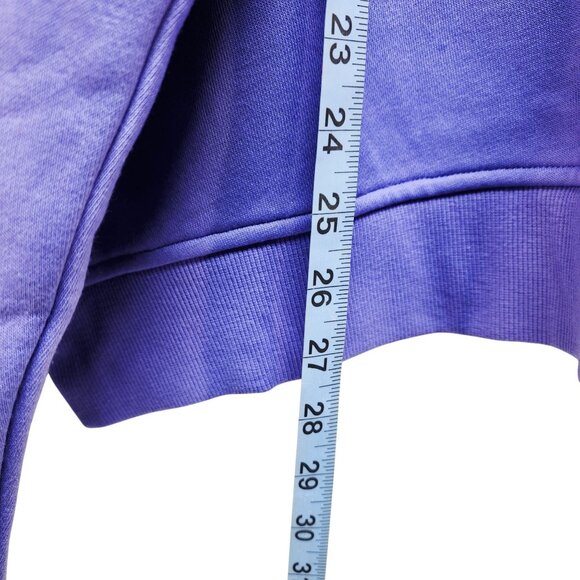 Womens Purple Crewneck Sweatshirt plus Size 5X - Picture 4 of 6